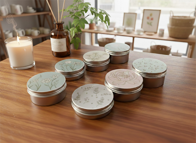 クリームジャー容器